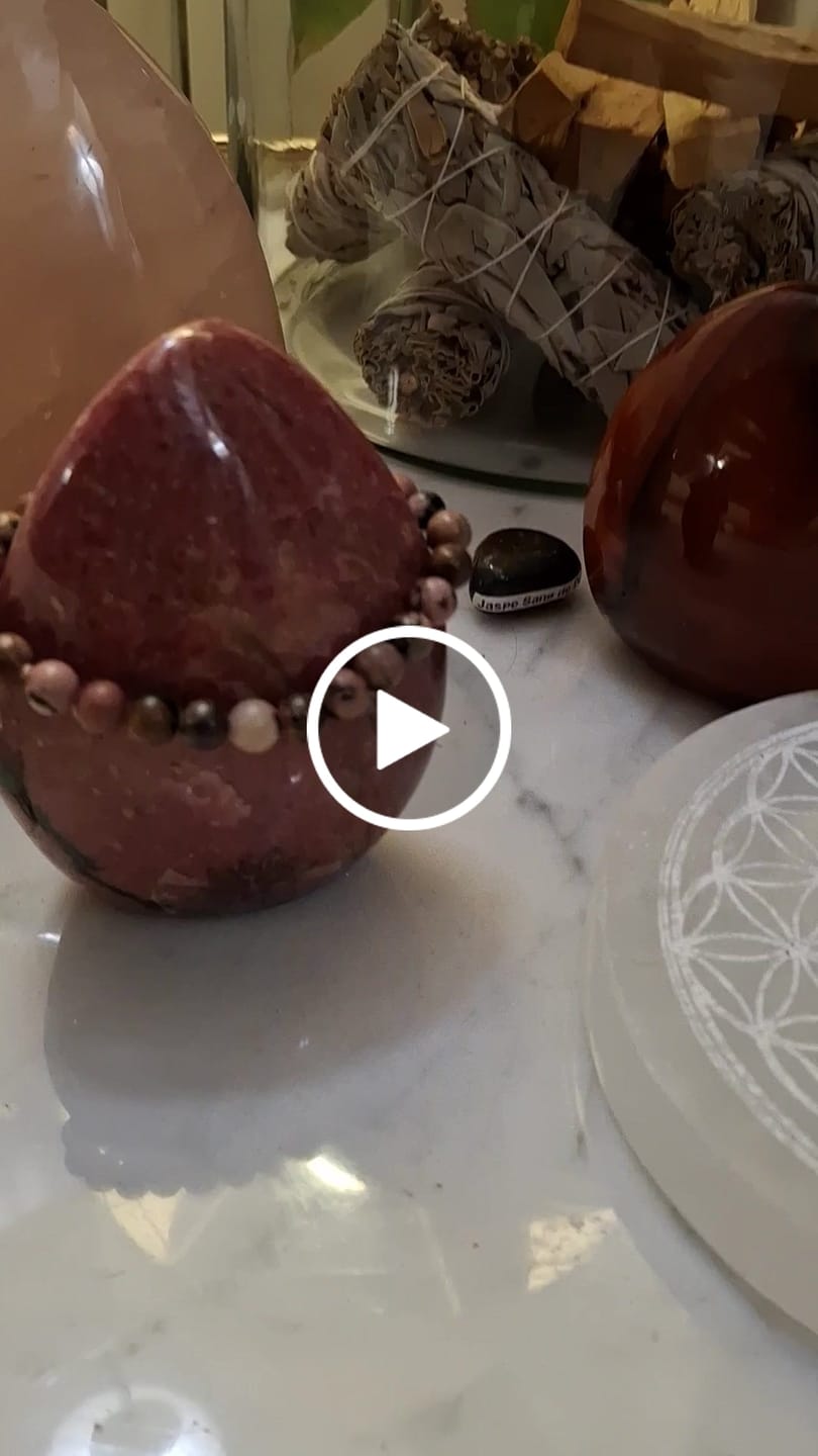 Customer video review of Bracelet Rhodonite