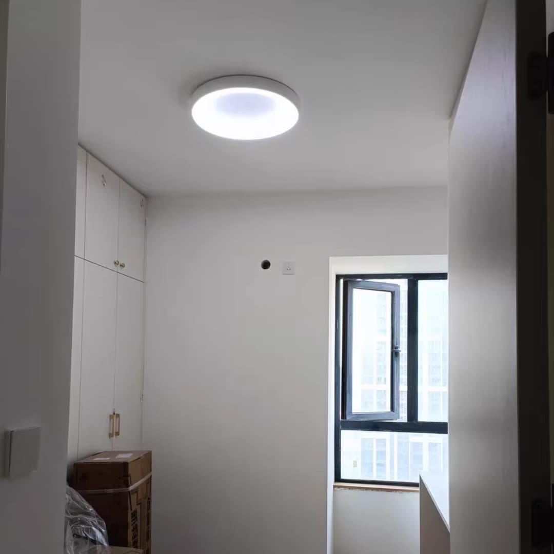 Customer photo review of Scandinavische Ronde LED-Plafondlampen - NordicGlow