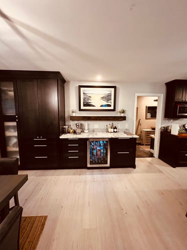 Customer photo review of Contemporary Mantels