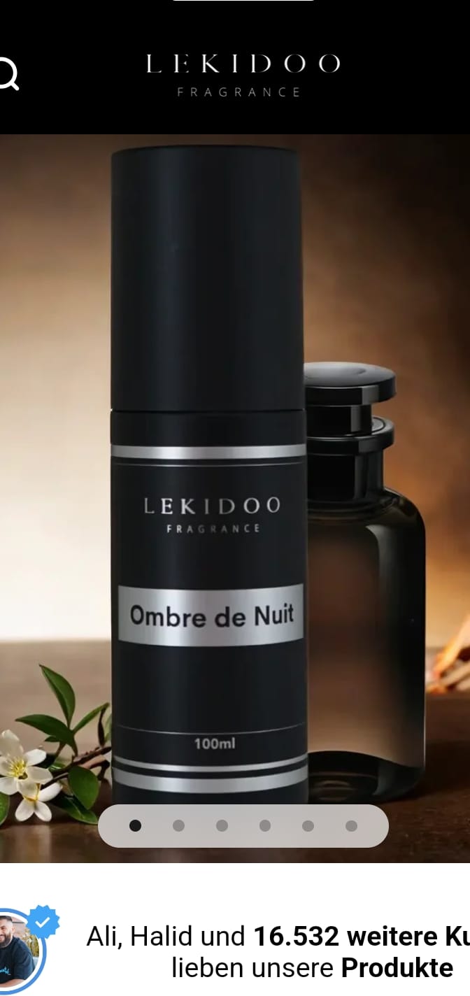 Customer photo review of Ombre de Nuit