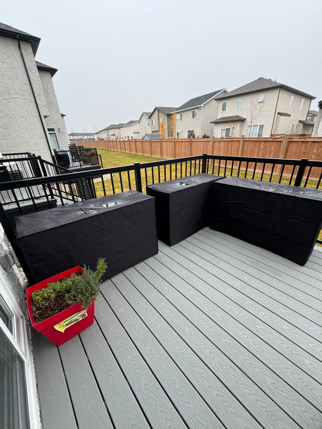 Customer photo review of Winter Covers for 30" Tall Raised Garden Beds