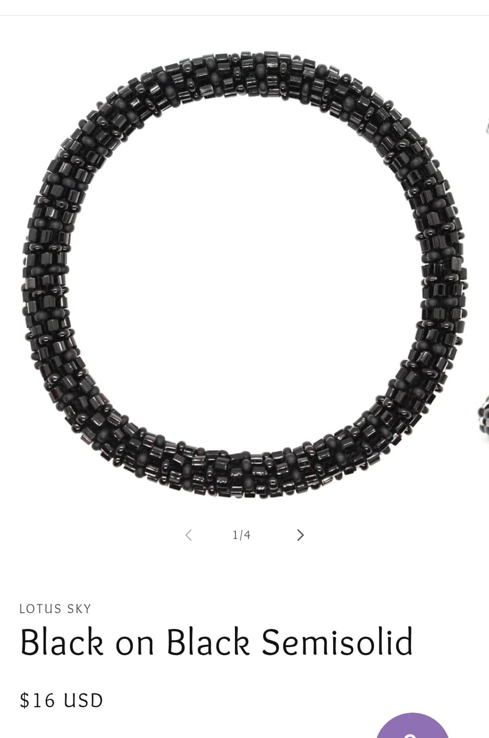 Customer photo review of Black on Black Semisolid