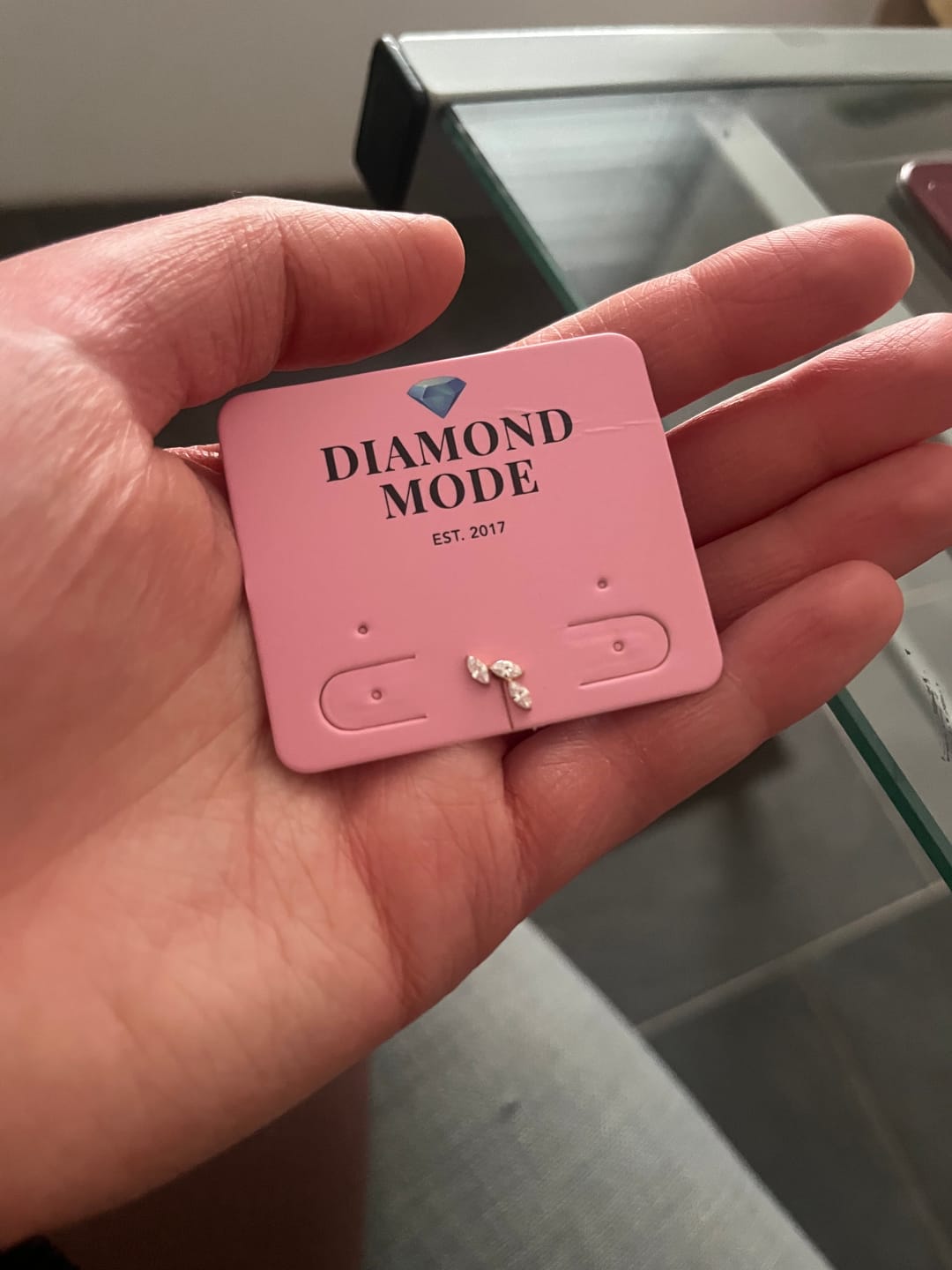Customer photo review of Leaves Piercing | Titan