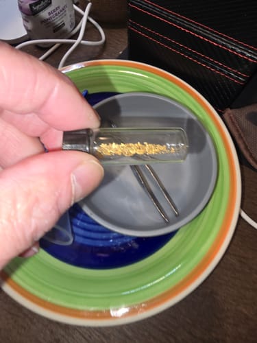 Customer photo review of 6X42 Double Mat Long Gold Sluice Box