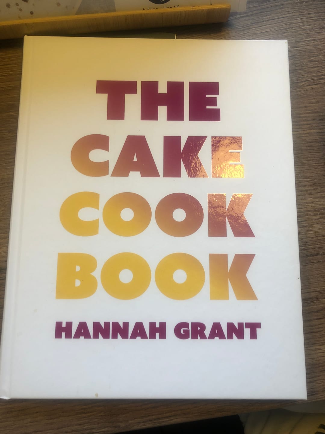 Customer photo review of The Cake Cookbook (Dansk)