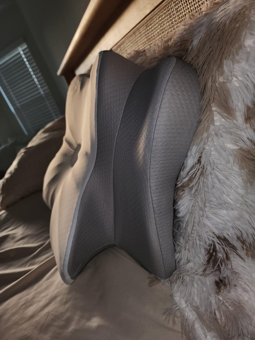 Customer photo review of DreamAlign Ergonomisk nakkepude med memory-skum