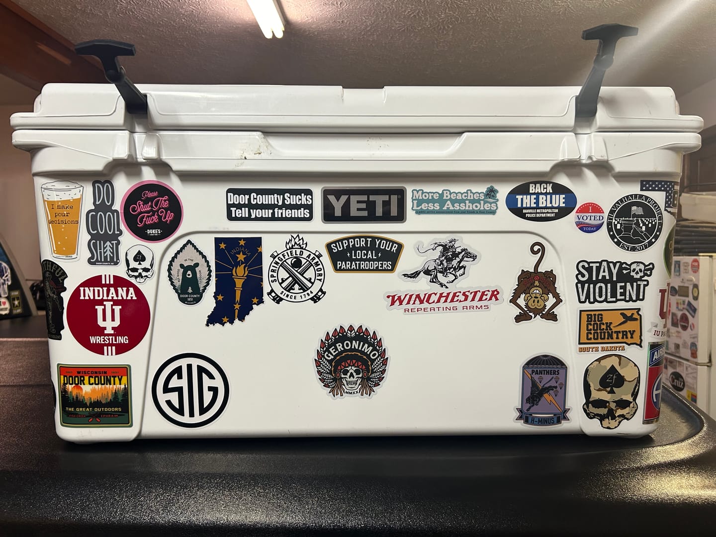 Customer photo review of 505th Traditional Premium Sticker