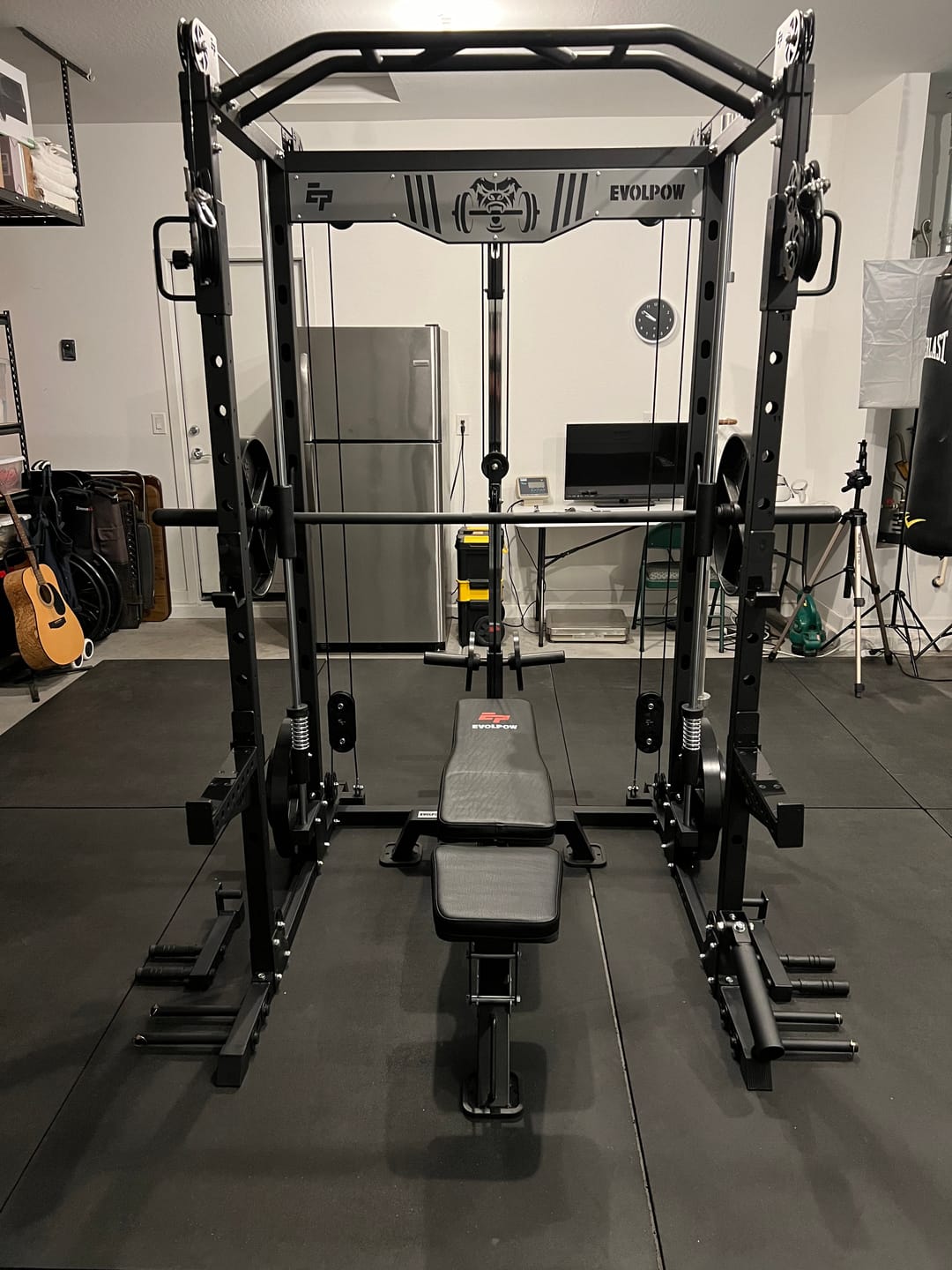 Customer photo review of EVOLPOW M2D Brute All-in-One Smith Machine Home Gym