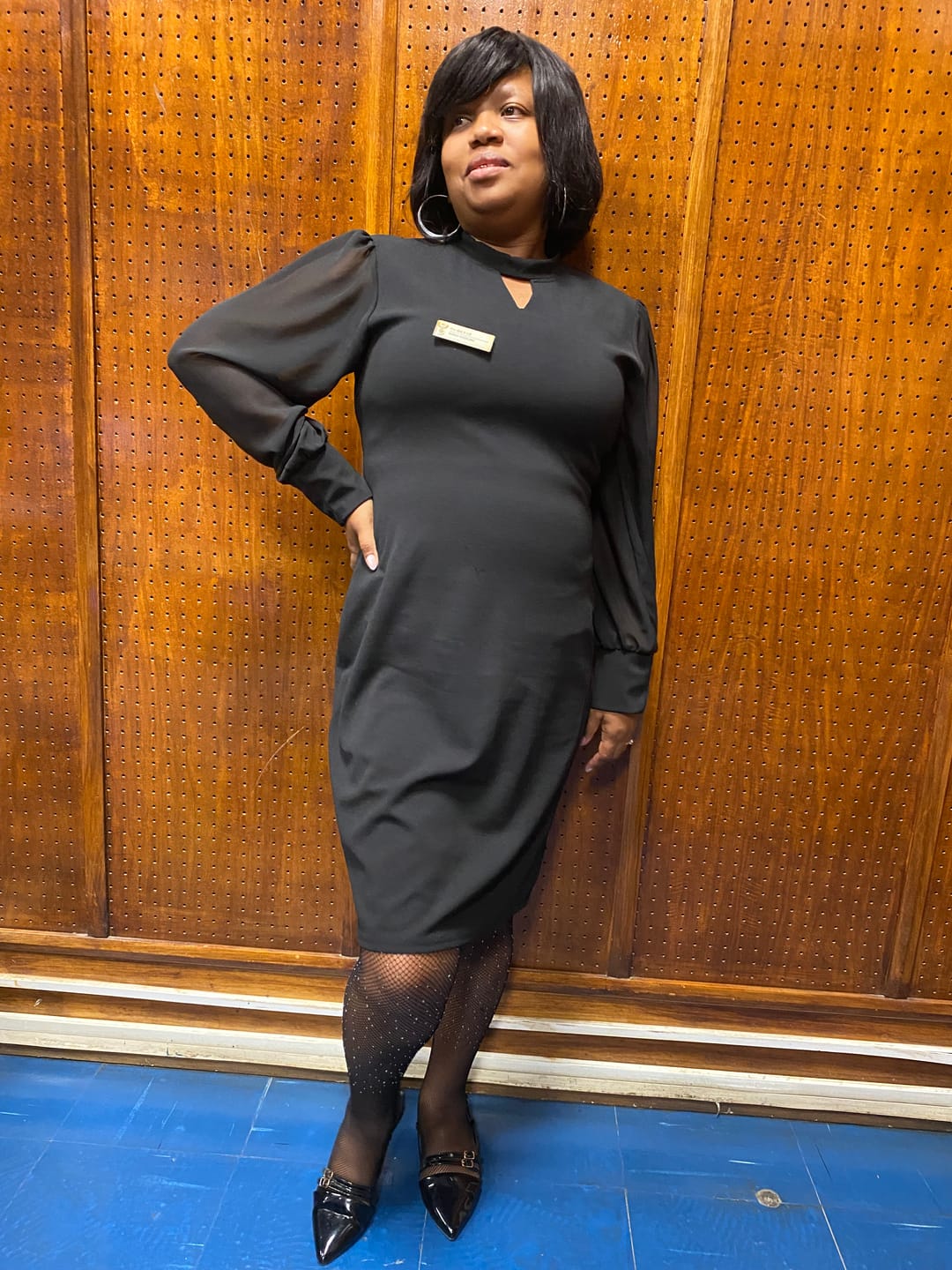 Customer photo review of Brazilian Fringe Bob - 8"