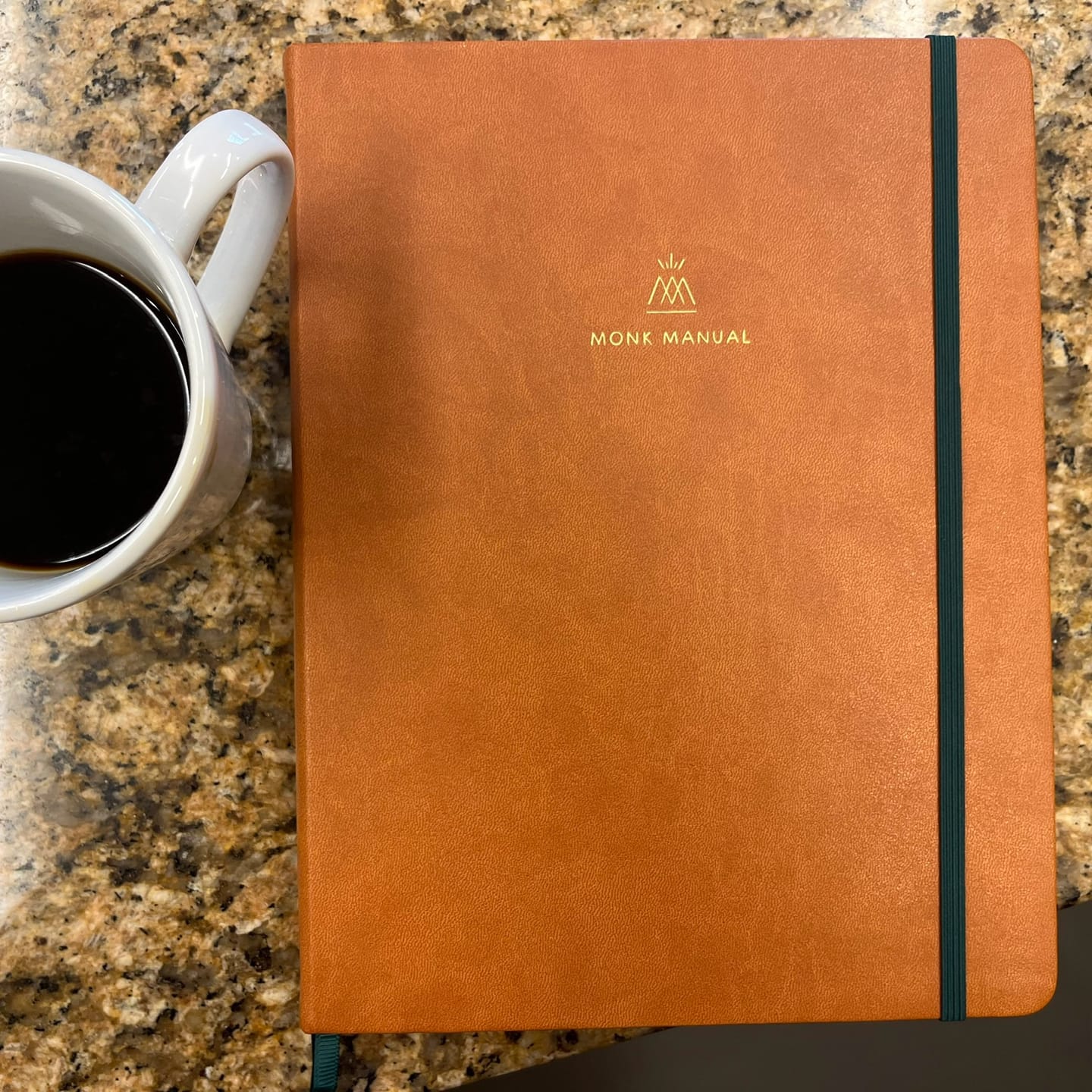 Customer photo review of Monk Manual™ Weekly Planner