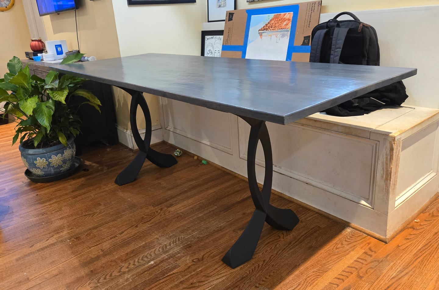 Customer photo review of Table Legs 423 Curva 28H Dining Furniture Legs