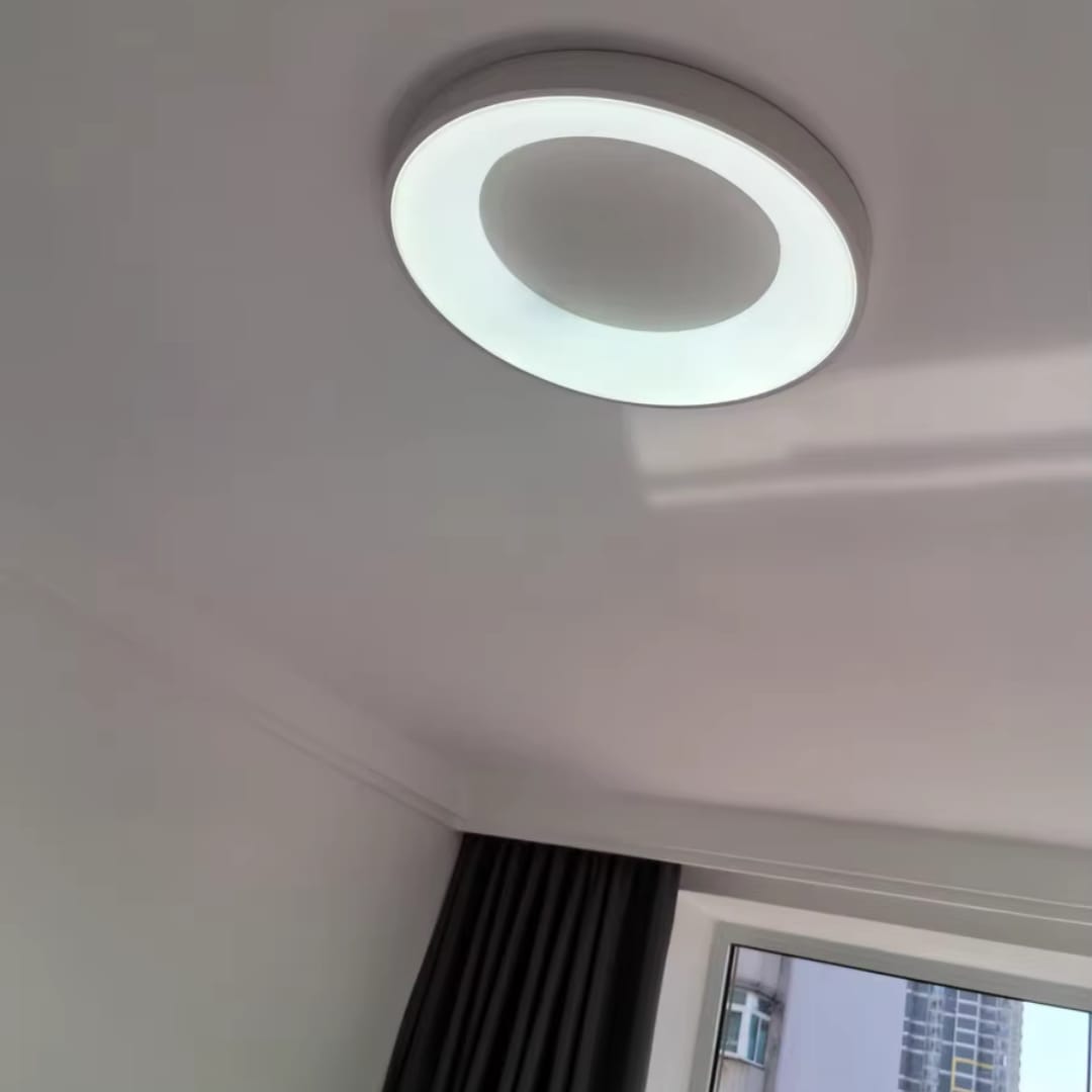 Customer photo review of Scandinavische Ronde LED-Plafondlampen - NordicGlow