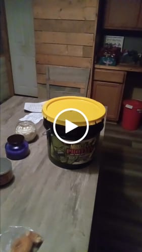 David W. review of 12 lbs Bucket - Colossal Labs™ Muscle Protein image 1 out of 1