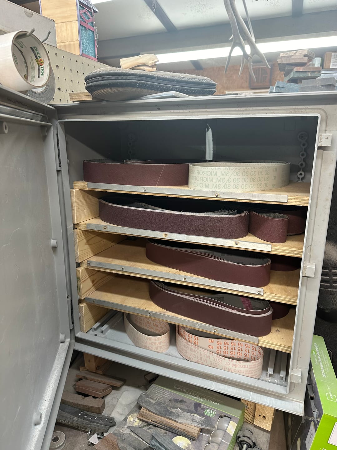 Customer photo review of 2" x 72" Sanding Belts for Finishing & Sharpening