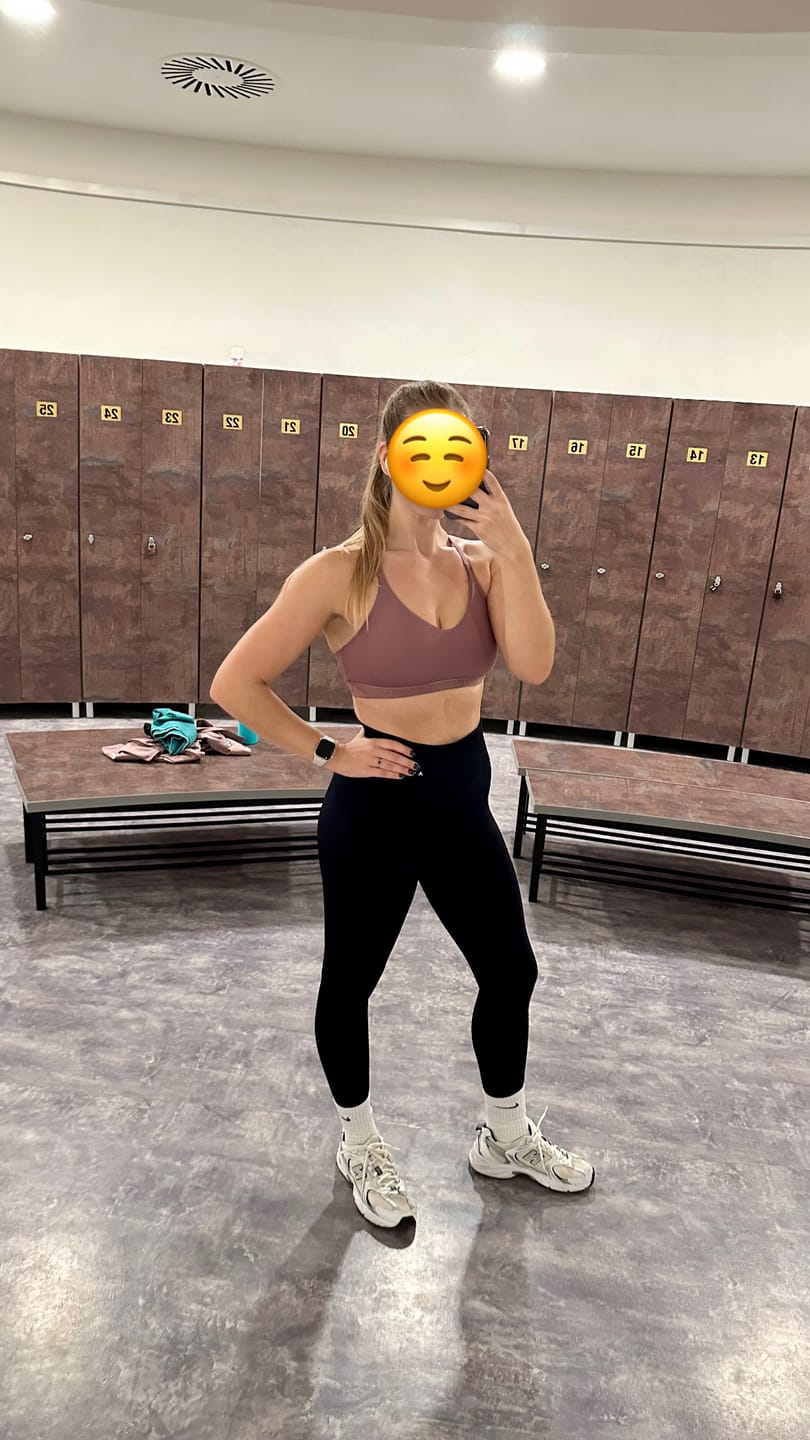 Customer photo review of MOTION SEAMLESS LEGGINGS