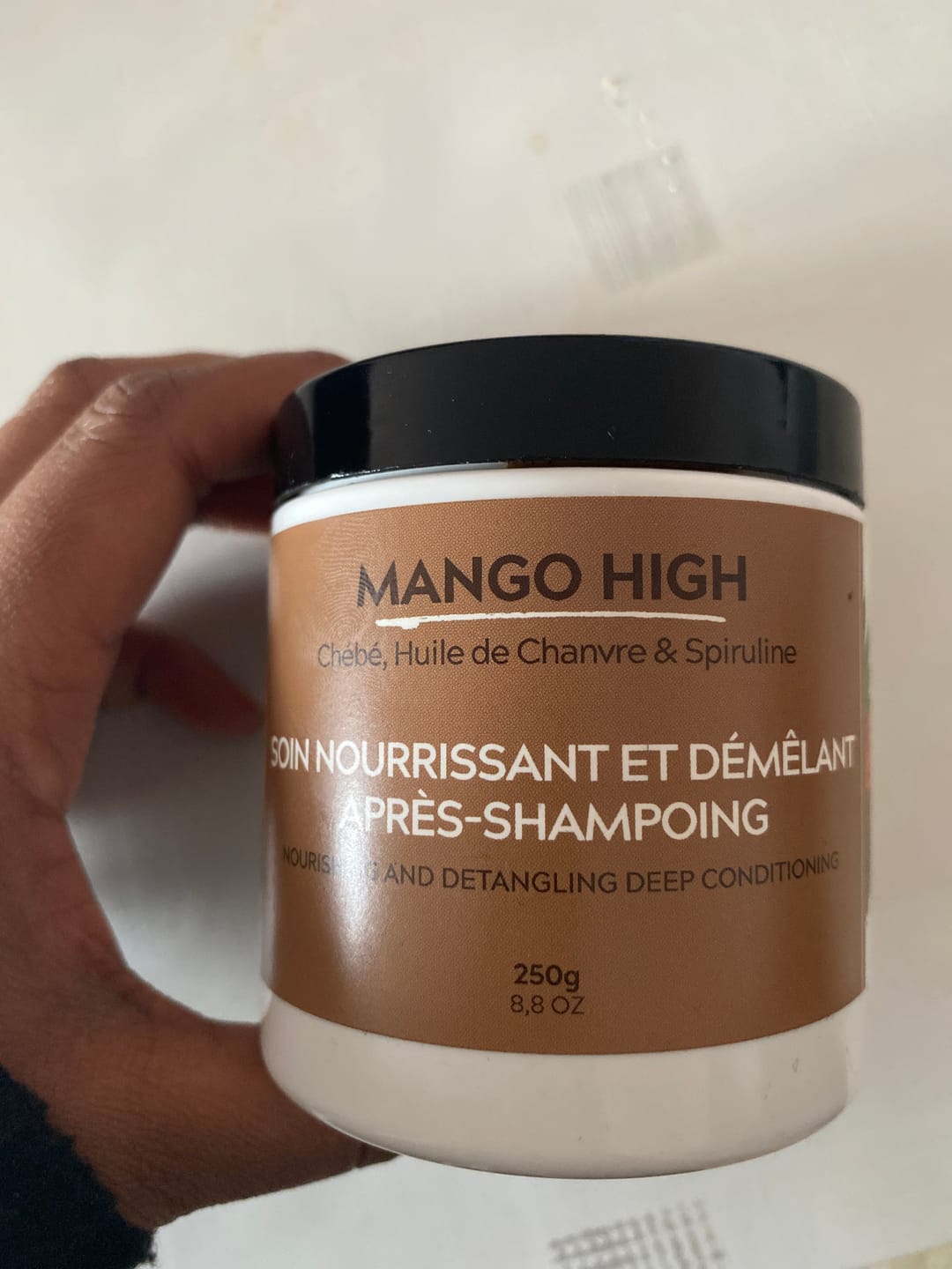 Customer photo review of Soin nourrissant et démêlant après-shampoing - HIGH