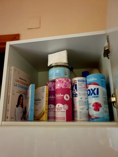 Customer photo review of Eco-Tiras de Detergente 40 lavados Natulim