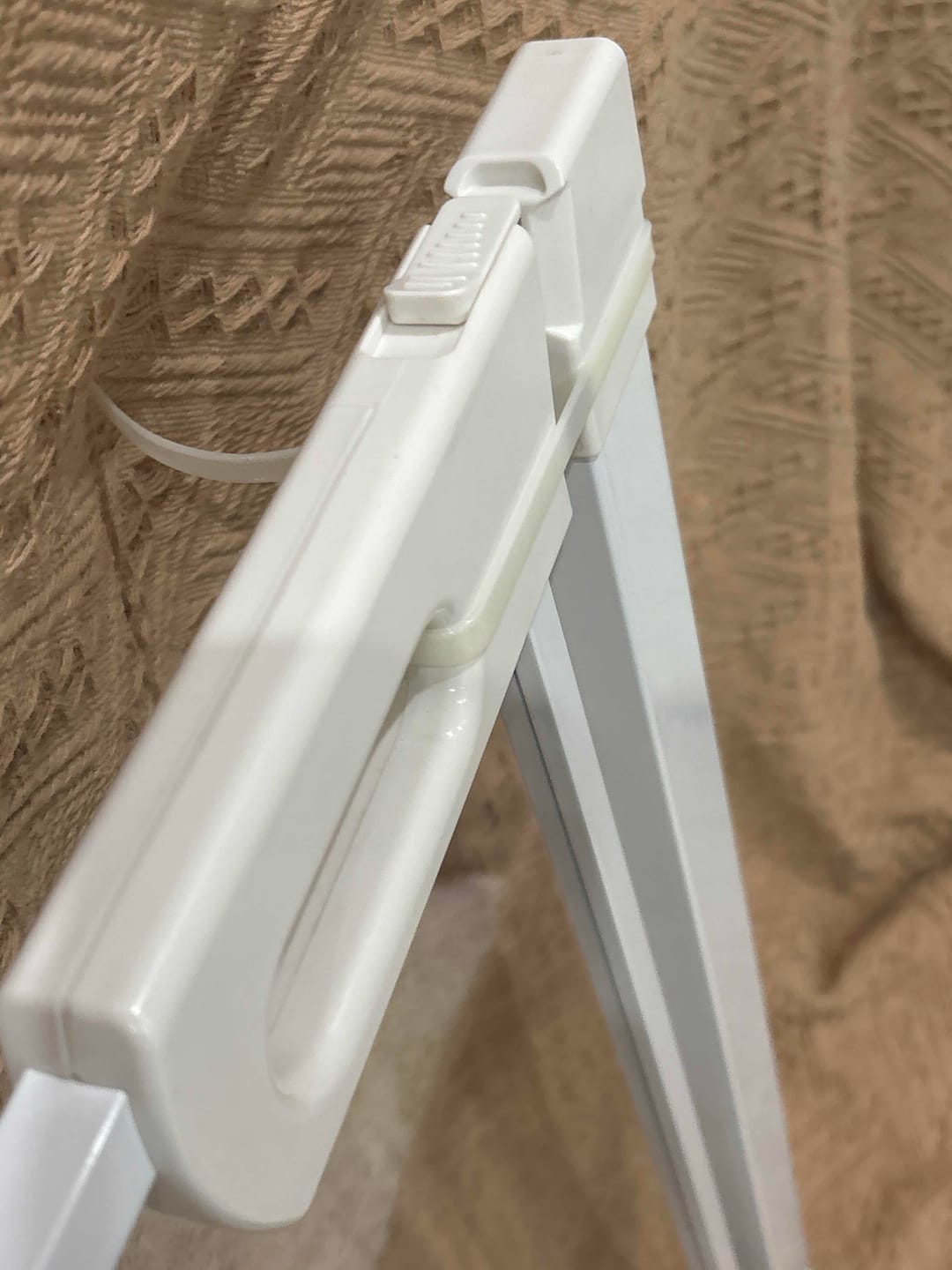 Customer photo review of FairyBaby 30" Tall Crystal Designer Pressure Mounted Dog Gate