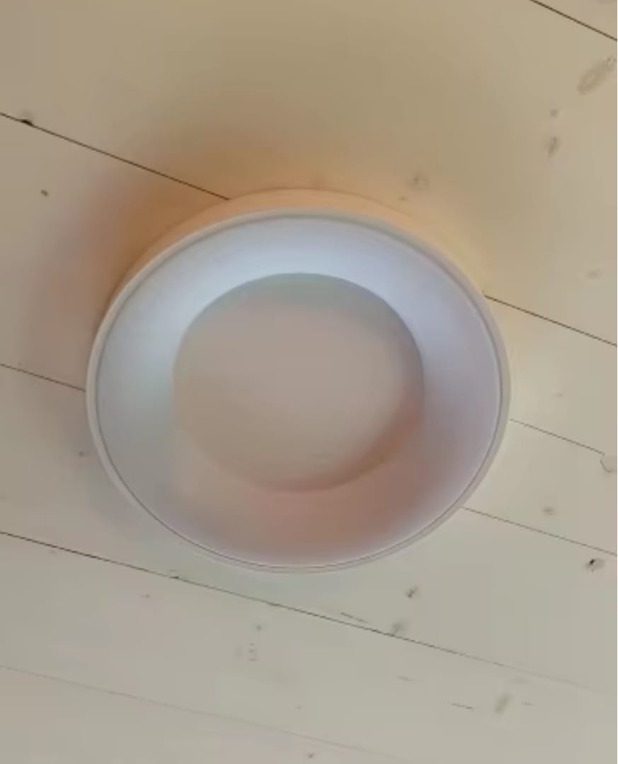 Customer photo review of Scandinavische Ronde LED-Plafondlampen - NordicGlow