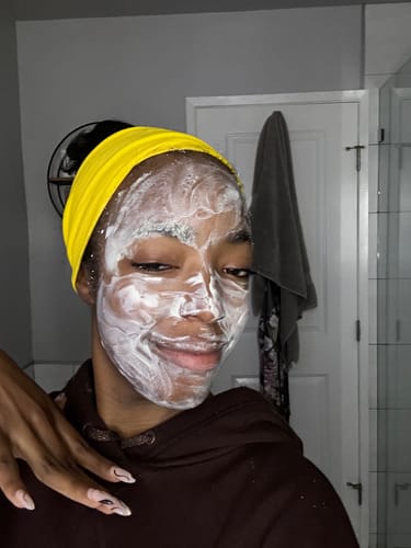 Customer photo review of 2-1 Double Cleansing Exfoliant