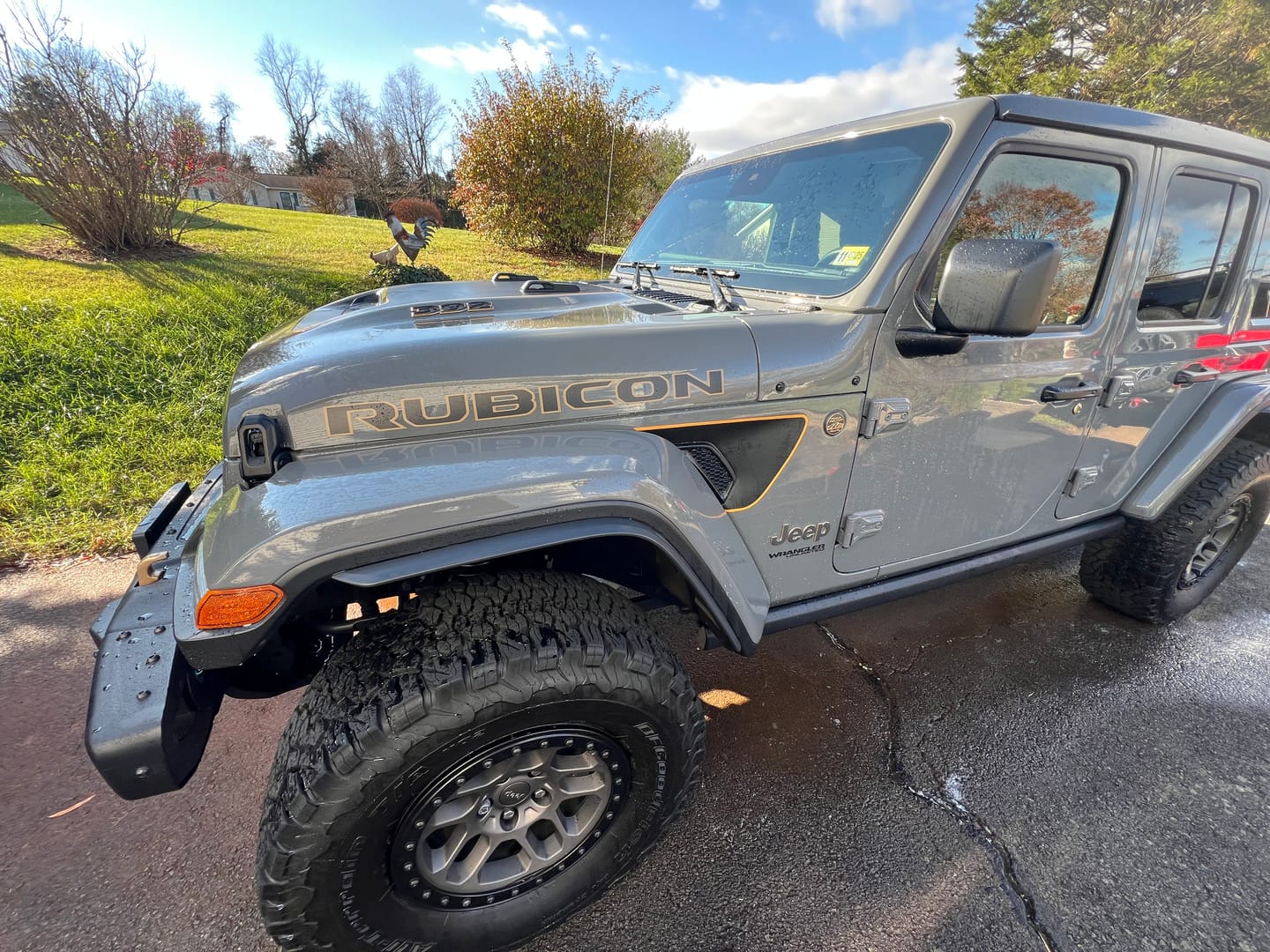 Customer photo review of Hood Graphic for Wrangler 392