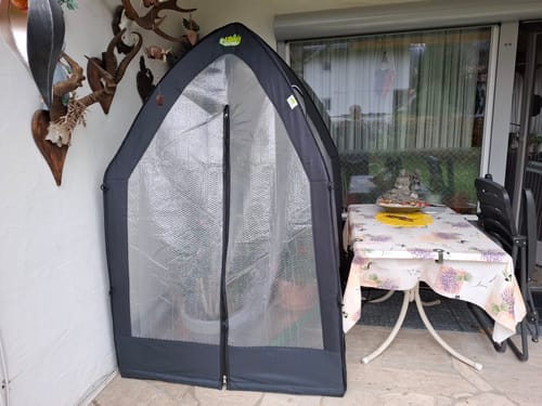 Customer photo review of Überwinterungszelt "ICEDOME ThermoPLUS Deluxe" L 120 x B 120 x H 183 cm