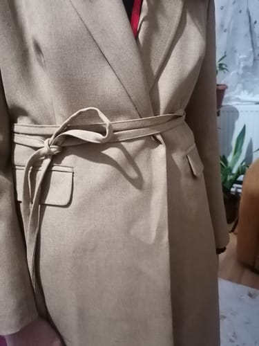 Customer photo review of Palazzo Tek Sütlü Kahve Ceket