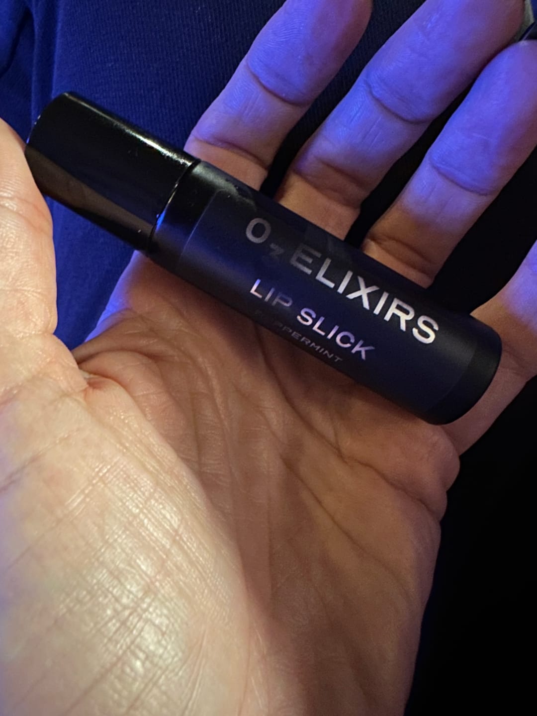 Customer photo review of Lip Slick Ozonated Oil