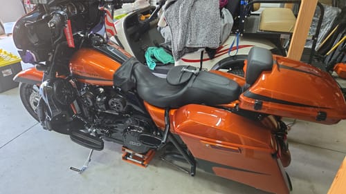 Customer photo review of HR3 Black Pack Trunk Latch Hinges Fit For Harley Tour Pak Touring FLHT FLHTCU 14-23