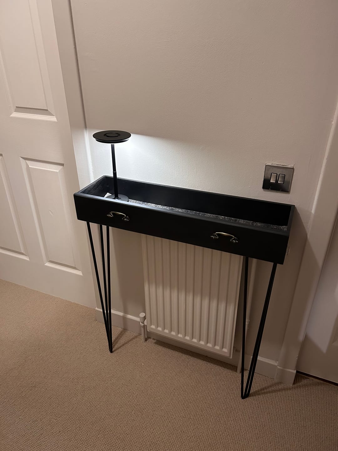 Customer photo review of Cordless Modern Aura Table Lamp - Cordless Table Lamp with Touch Control & Modern Nordic Design