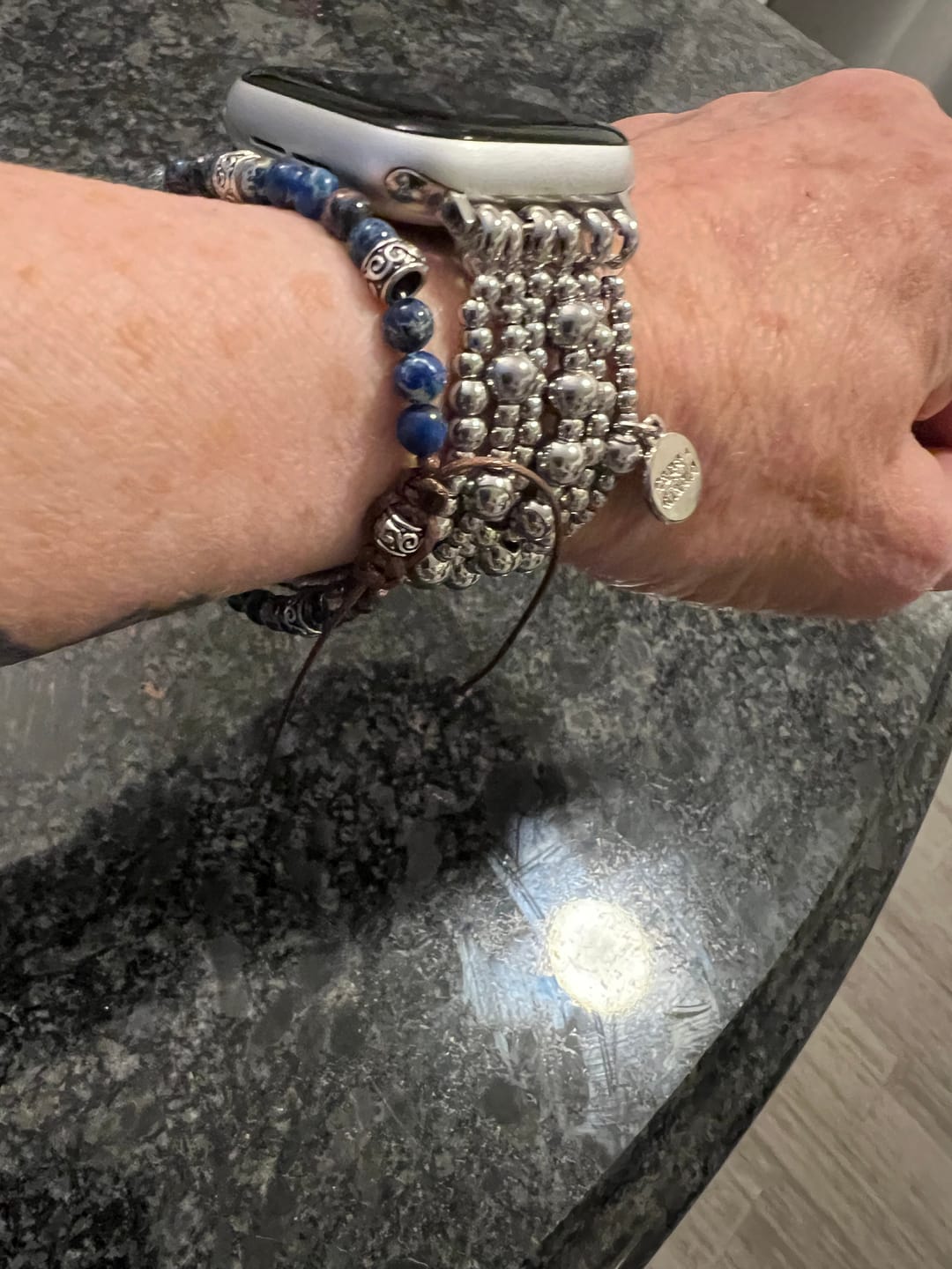 Customer photo review of Tibetan Energy Bracelet