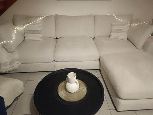 Customer photo review of Julia Modulable - Chenille 3+1 Pouf