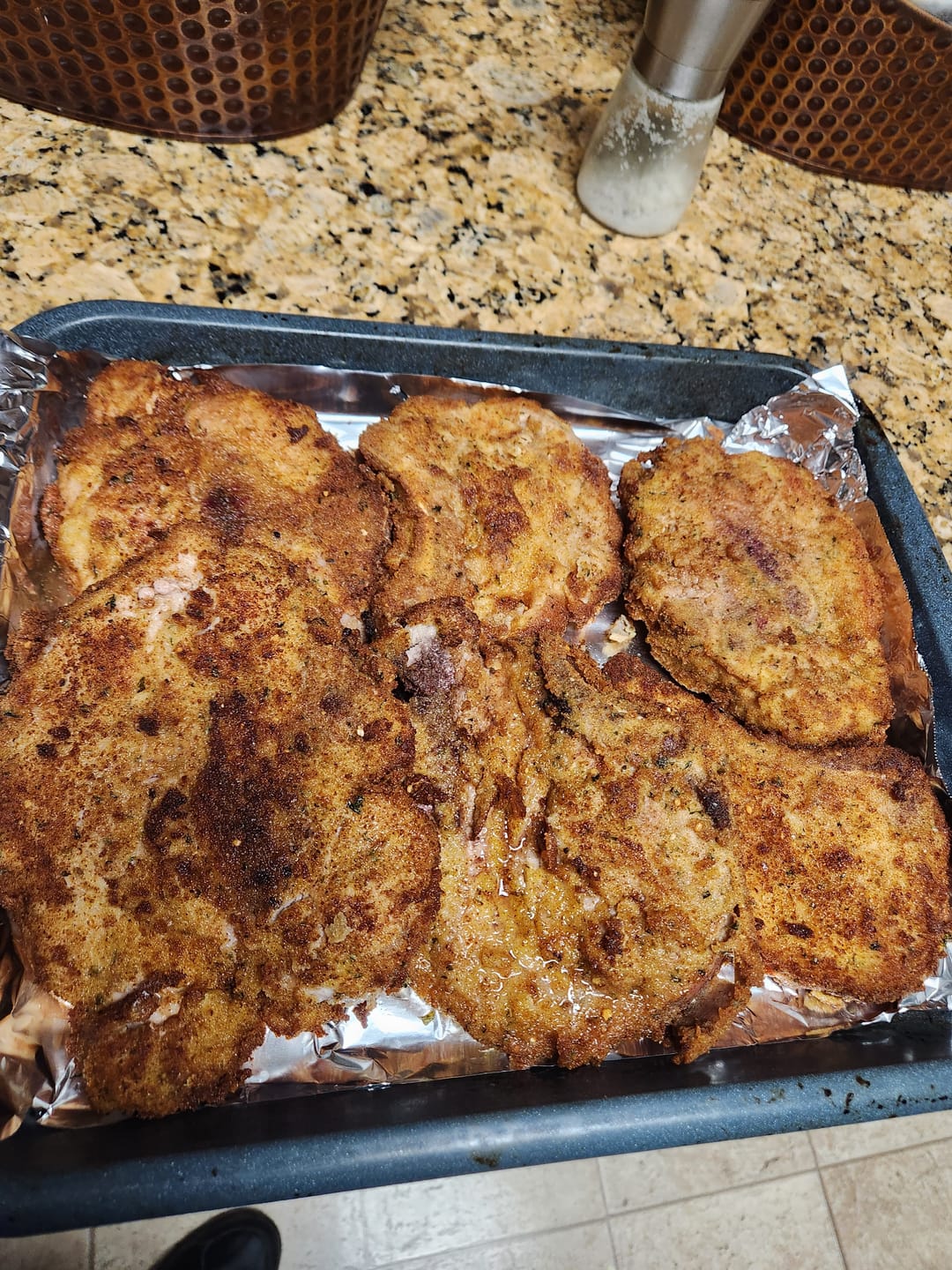 Customer photo review of PORK CHOPS