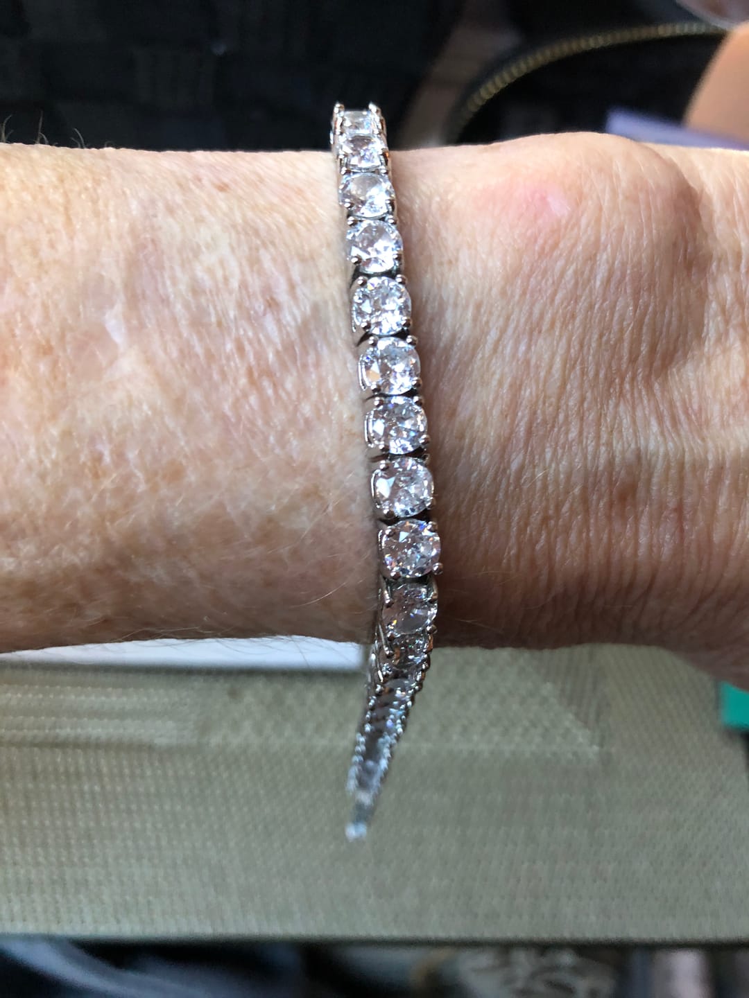 Customer photo review of Tennis Bracelet