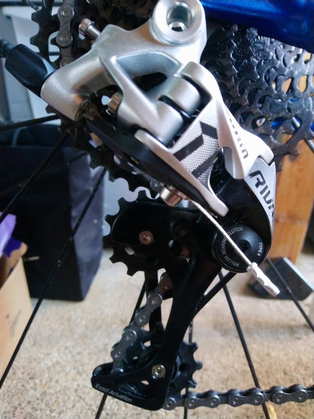 Customer photo review of SRAM Rival 1 - 11 Speed Rear Derailleur - Silver