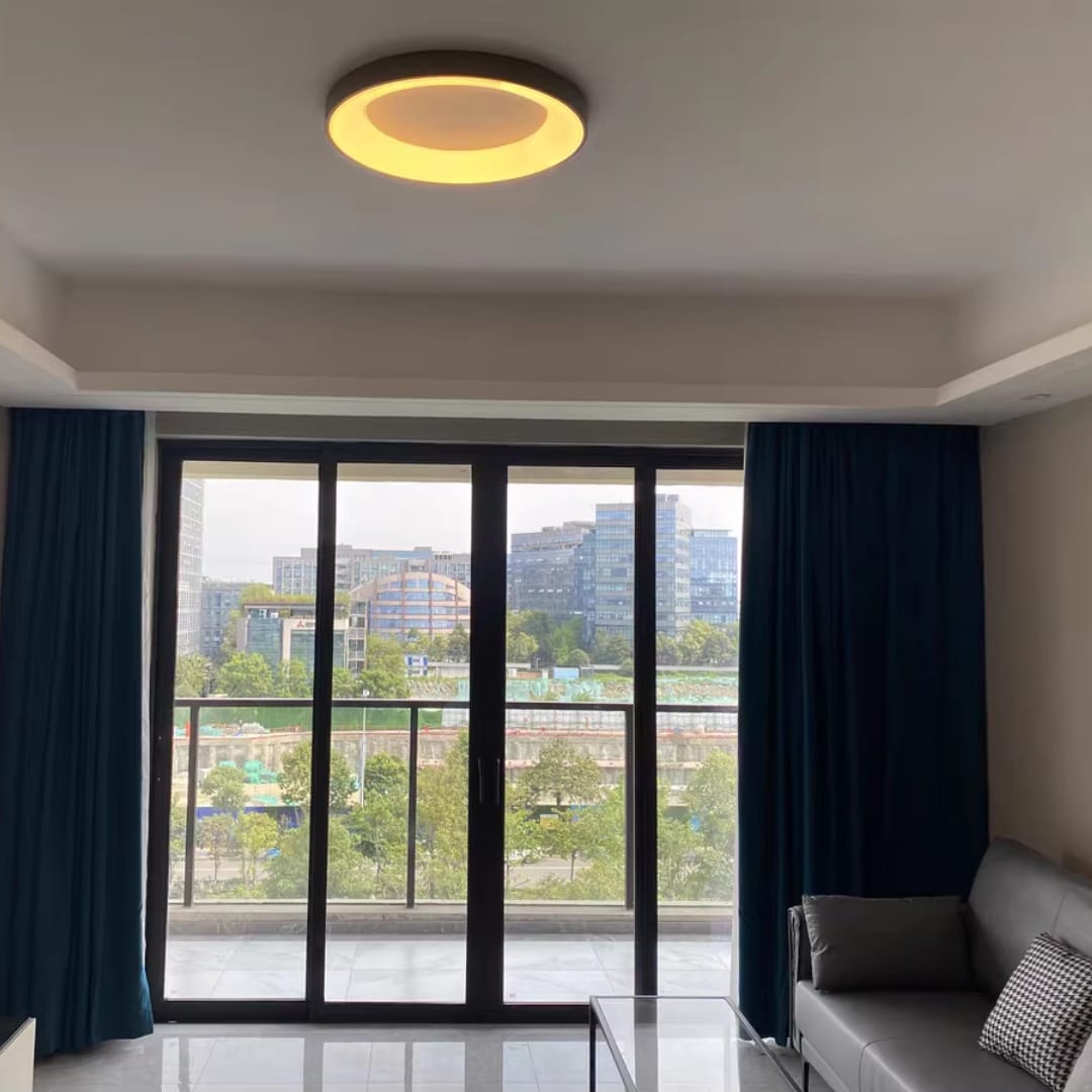 Customer photo review of Scandinavische Ronde LED-Plafondlampen - NordicGlow