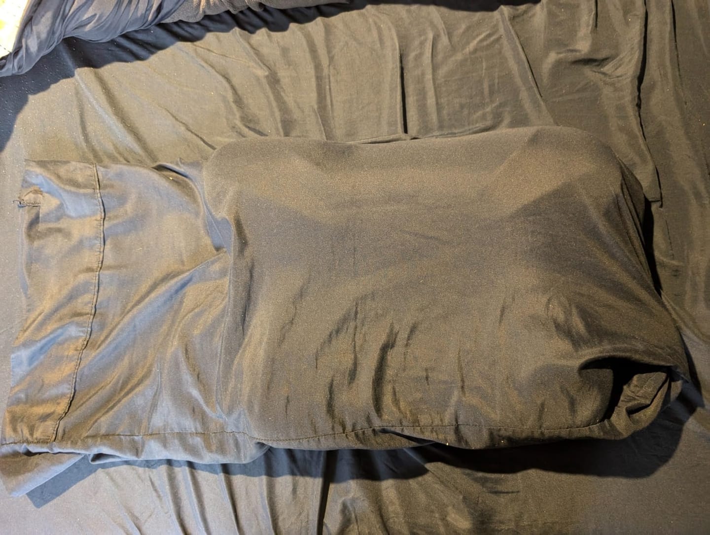 Customer photo review of DreamAlign Ergonomisk nakkepude med memory-skum