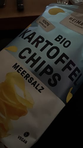 Customer photo review of Bio Kartoffelchips Meersalz