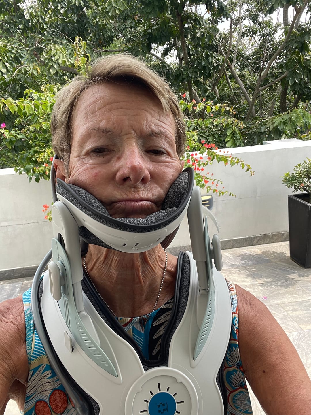 Customer photo review of Cervitrax Gen-2 Cervical Traction Collar