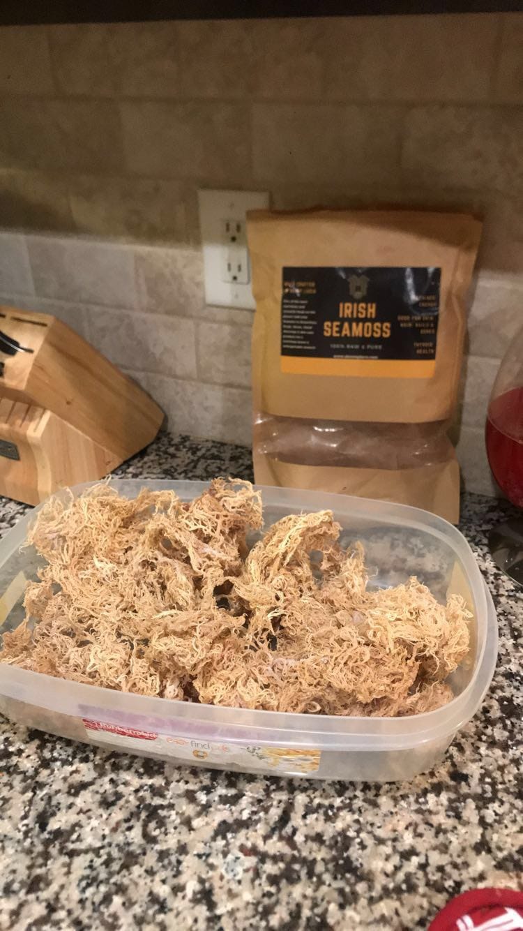 Customer photo review of Irish Sea moss