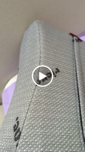 Customer video review of Waved Neck Side Sleepers Pillow