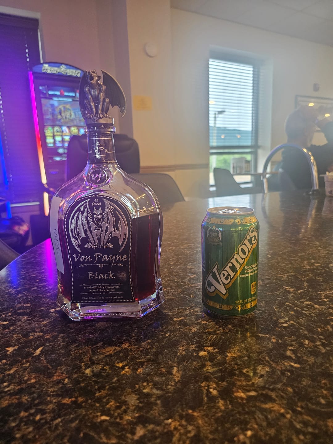 Customer photo review of Von Payne Black Blended Whiskey (2) Bottle Bundle