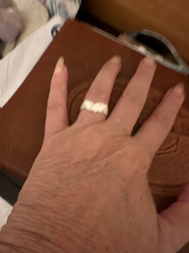 Customer photo review of Guardian Angel Ring