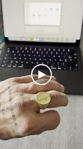 Customer video review of St Michael The Archangel Ring