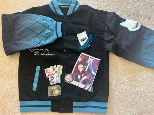 Customer photo review of Genshin Varsity Jacket Preorder