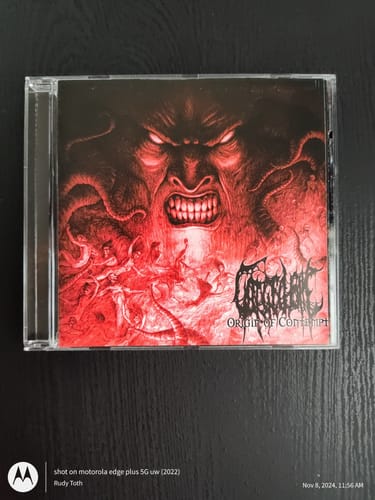 Customer photo review of Gorged Bile - Origin Of Contempt