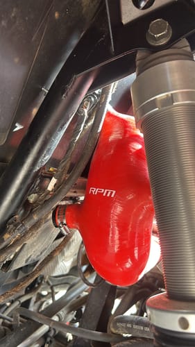 Customer photo review of RPM Polaris RZR Turbo XPT, XP4, & Turbo S Silicone Intake J-Tube