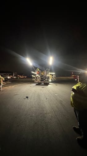 Customer photo review of Commercial Service Lights - 10 Foot Dual Set - 20,000 Lumens