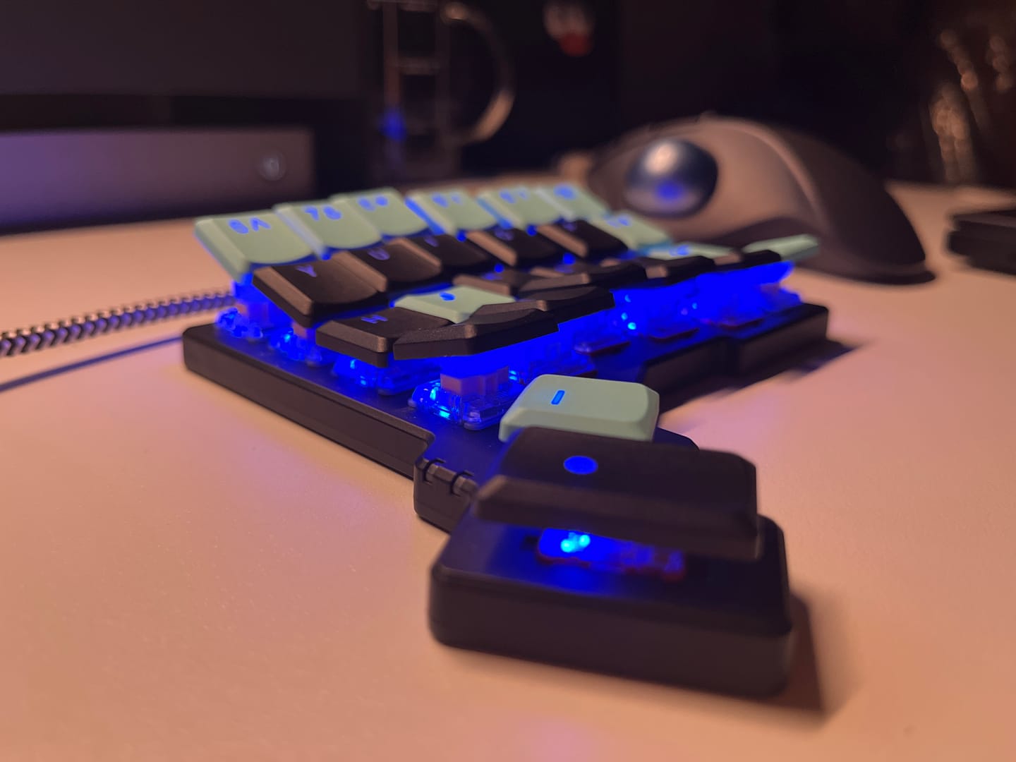 Customer photo review of Keycap Tilting Kit