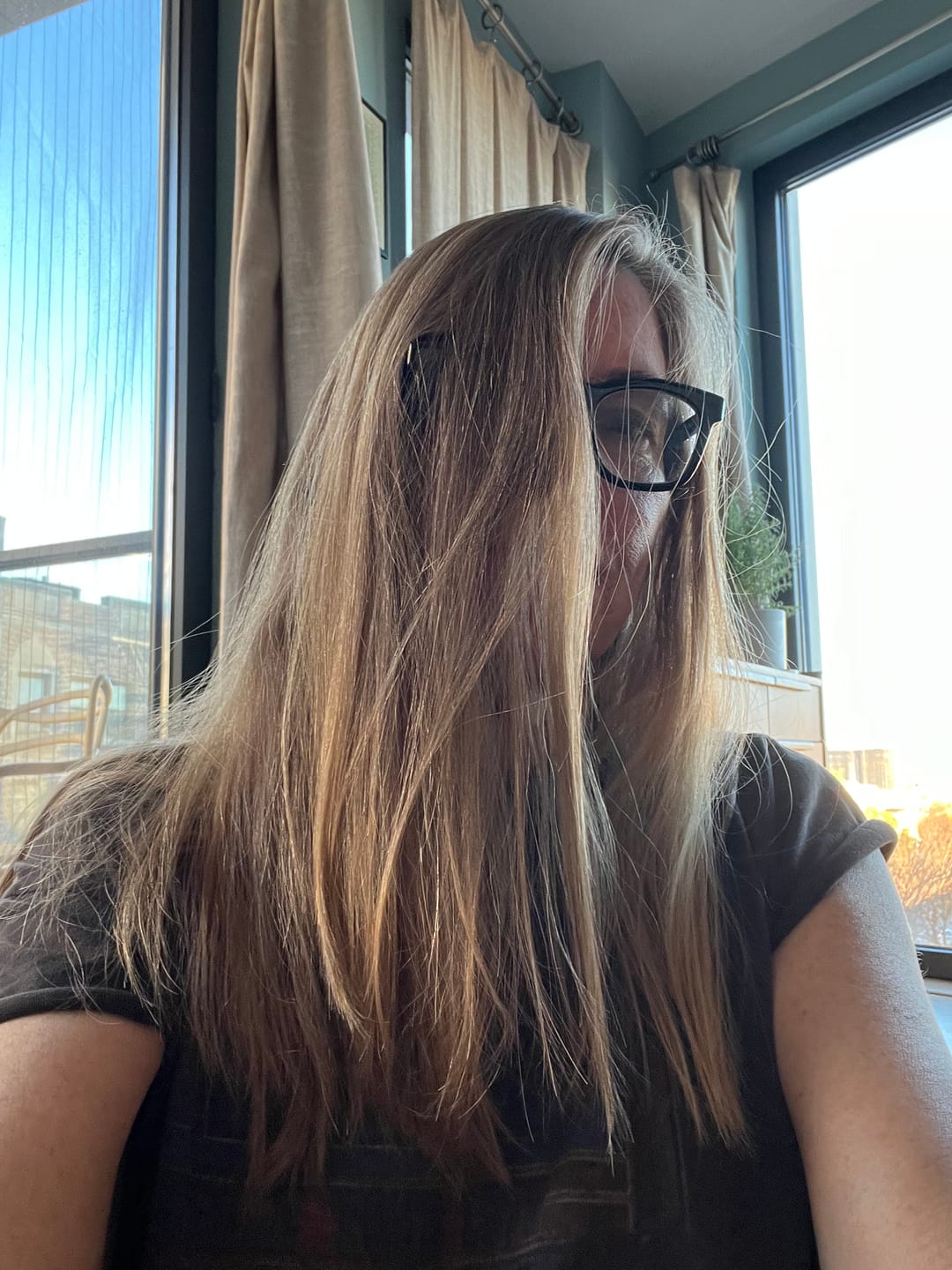 Customer photo review of Peppermint Shine Shampoo & Conditioner Bundle